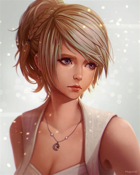 blonde short hair characters|Category:Blonde 